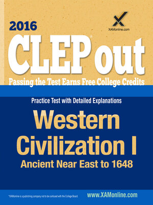 cover image of CLEP Western Civilization I